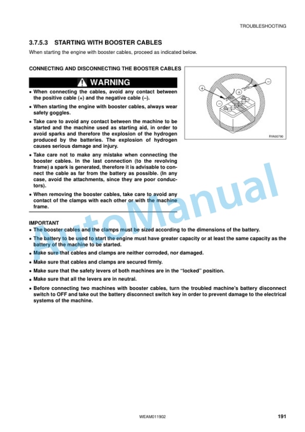 Komatsu PC30MR-3, PC35MR-3 Hydraulic Excavator Operation and Maintenance Manual WEAM011902 4 Komatsu PC30MR-3, PC35MR-3 Hydraulic Excavator Operation and Maintenance Manual WEAM011902 - Image 4