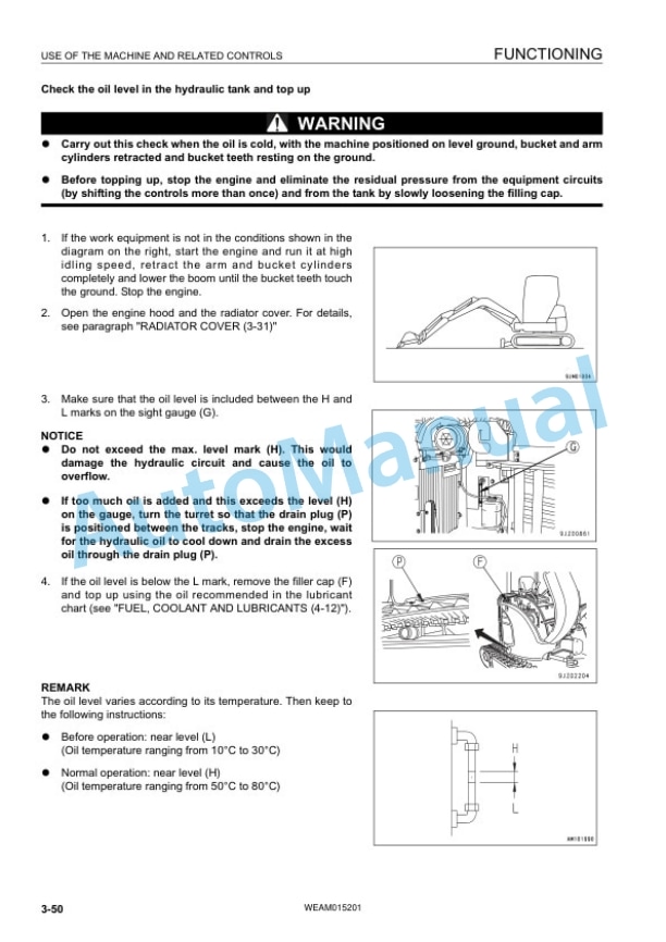 Komatsu PC30MR-3, PC35MR-3 Hydraulic Excavator Operation and Maintenance Manual WEAM015201 3 Komatsu PC30MR-3, PC35MR-3 Hydraulic Excavator Operation and Maintenance Manual WEAM015201 - Image 3