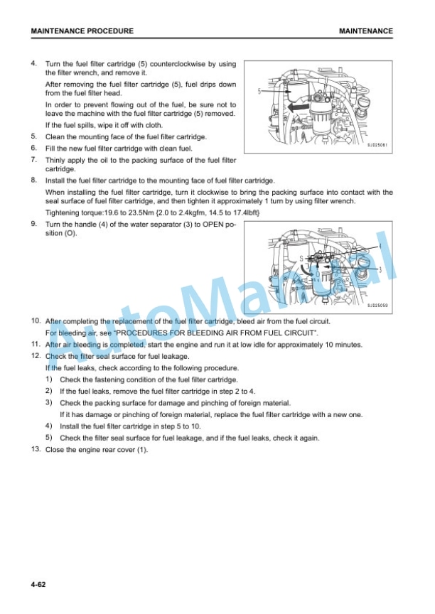 Komatsu PC30MR-5, PC35MR-5 Compact Hydraulic Excavator Operation and Maintenance Manual TEN00838-03 5 Komatsu PC30MR-5, PC35MR-5 Compact Hydraulic Excavator Operation and Maintenance Manual TEN00838-03 - Image 5