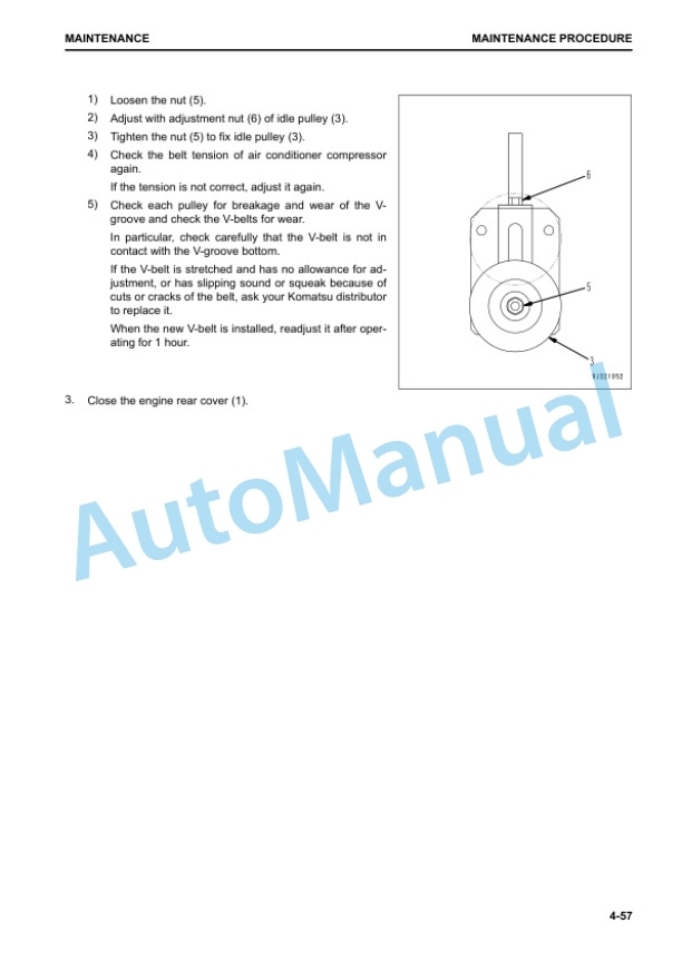 Komatsu PC30MR-5, PC35MR-5 Hydraulic Excavator Operation and Maintenance Manual TEN00732-04 5 Komatsu PC30MR-5, PC35MR-5 Hydraulic Excavator Operation and Maintenance Manual TEN00732-04 - Image 5