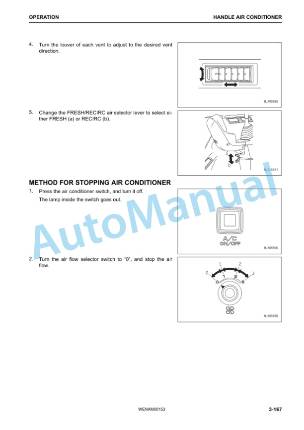 Komatsu PC30MR-5, PC35MR-5 Hydraulic Excavator Operation and Maintenance Manual WENAM00153 4 Komatsu PC30MR-5, PC35MR-5 Hydraulic Excavator Operation and Maintenance Manual WENAM00153 - Image 4