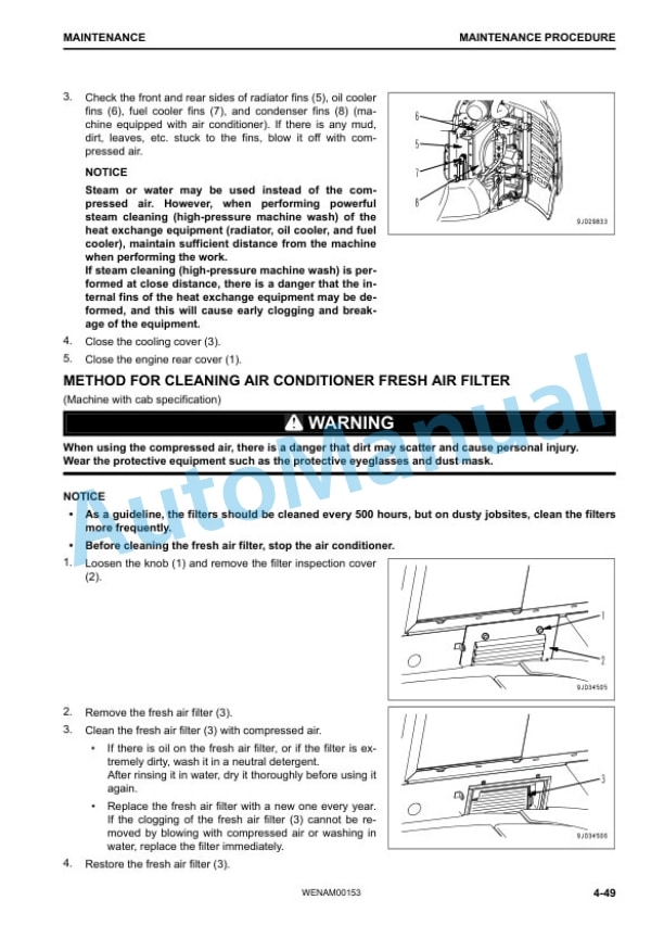 Komatsu PC30MR-5, PC35MR-5 Hydraulic Excavator Operation and Maintenance Manual WENAM00153 5 Komatsu PC30MR-5, PC35MR-5 Hydraulic Excavator Operation and Maintenance Manual WENAM00153 - Image 5