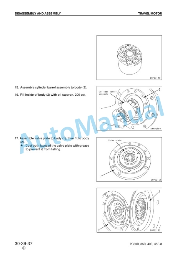 Komatsu PC30R-8, PC35R-8, PC40R-8, PC45R-8 Hydraulic Excavator Shop Manual SEBM012604 4 Komatsu PC30R-8, PC35R-8, PC40R-8, PC45R-8 Hydraulic Excavator Shop Manual SEBM012604 - Image 4