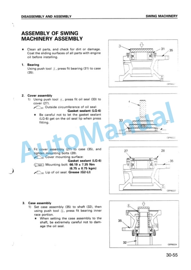 Komatsu PC340-6K, PC340LC-6K, PC340NLC-6K Shop Manual EEBM000804 5 Komatsu PC340-6K, PC340LC-6K, PC340NLC-6K Shop Manual EEBM000804-5