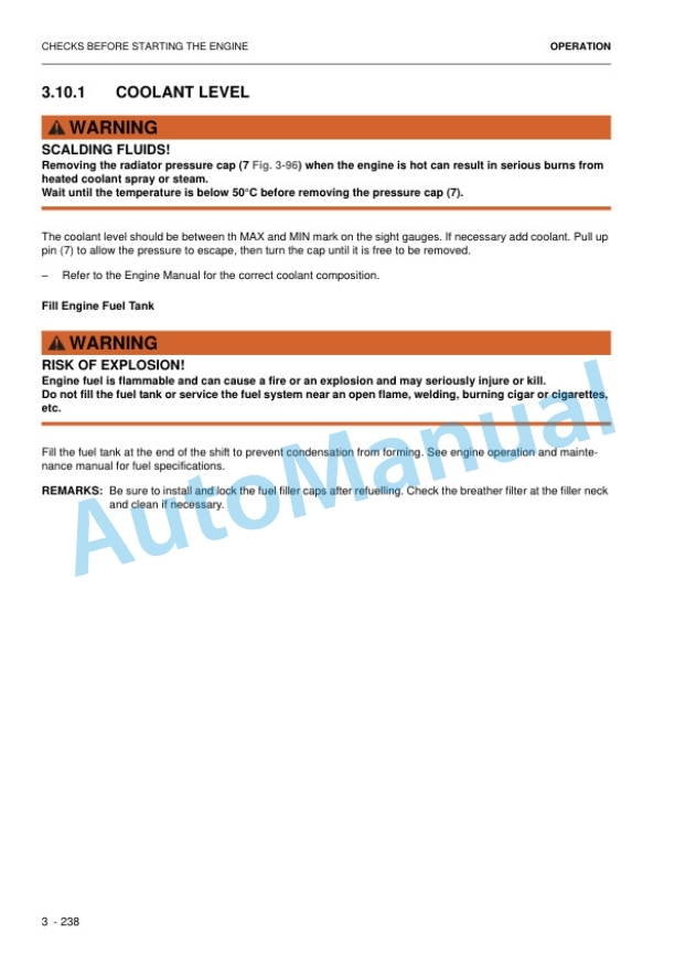 Komatsu PC3400-11M0 Hydraulic Excavator Operation and Maintenance Manual PEN01618-03 3 Komatsu PC3400-11M0 Hydraulic Excavator Operation and Maintenance Manual PEN01618-03 - Image 3