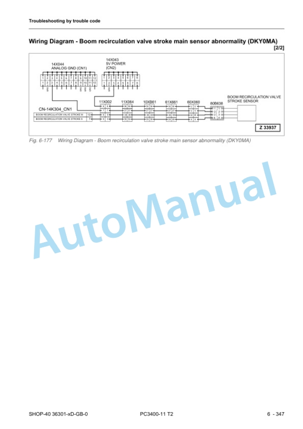 Komatsu PC3400-11M0 Hydraulic Excavator Shop Manual SEN06694-00 4 Komatsu PC3400-11M0 Hydraulic Excavator Shop Manual SEN06694-00 - Image 4