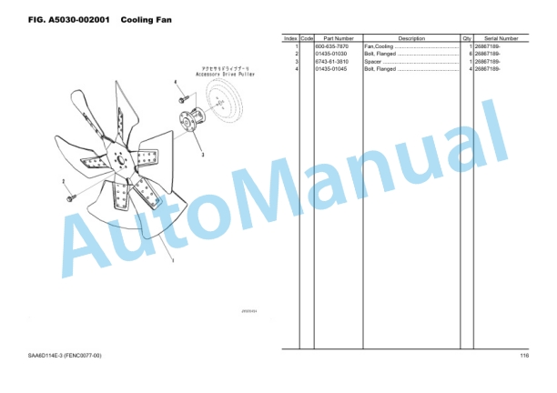 Komatsu PC350LC-8M0 Hydraulic Excavator Parts Manual FENC0077-00 2 Komatsu PC350LC-8M0 Hydraulic Excavator Parts Manual FENC0077-00 - Image 2
