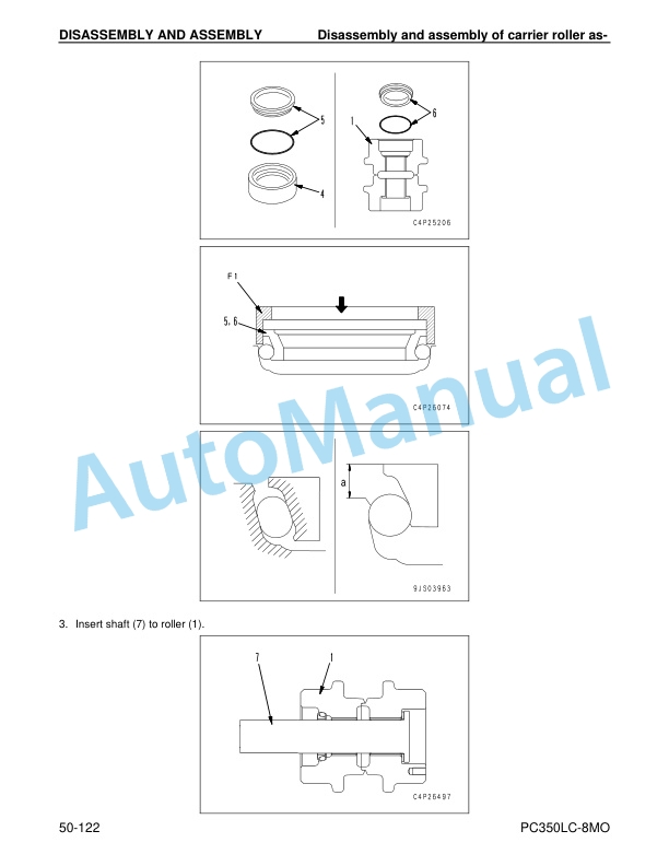 Komatsu PC350LC-8M0 Hydraulic Excavator Shop Manual CEBM031900 5 Komatsu PC350LC-8M0 Hydraulic Excavator Shop Manual CEBM031900 - Image 5