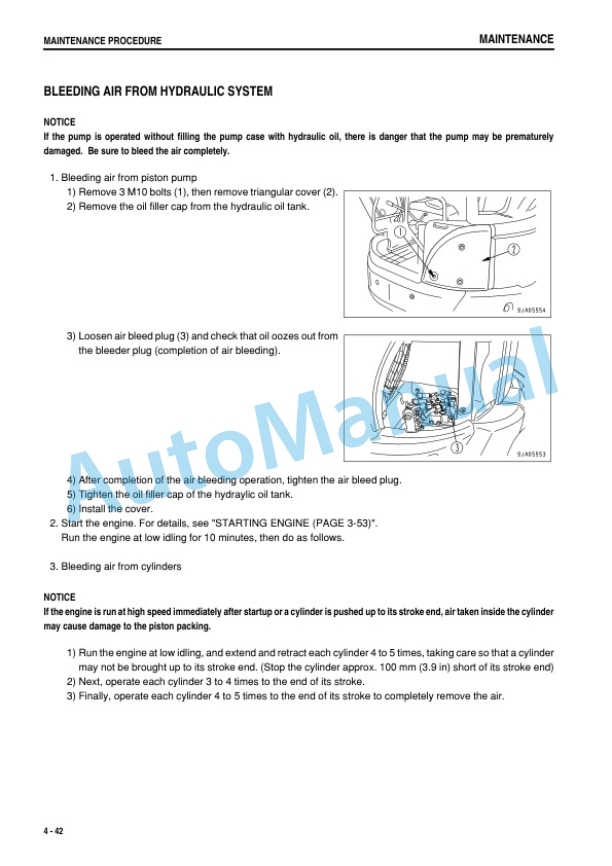 Komatsu PC35MR-2 Galeo Hydraulic Excavator Operation and Maintenance Manual SEAM060100T 5 Komatsu PC35MR-2 Galeo Hydraulic Excavator Operation and Maintenance Manual SEAM060100T - Image 5