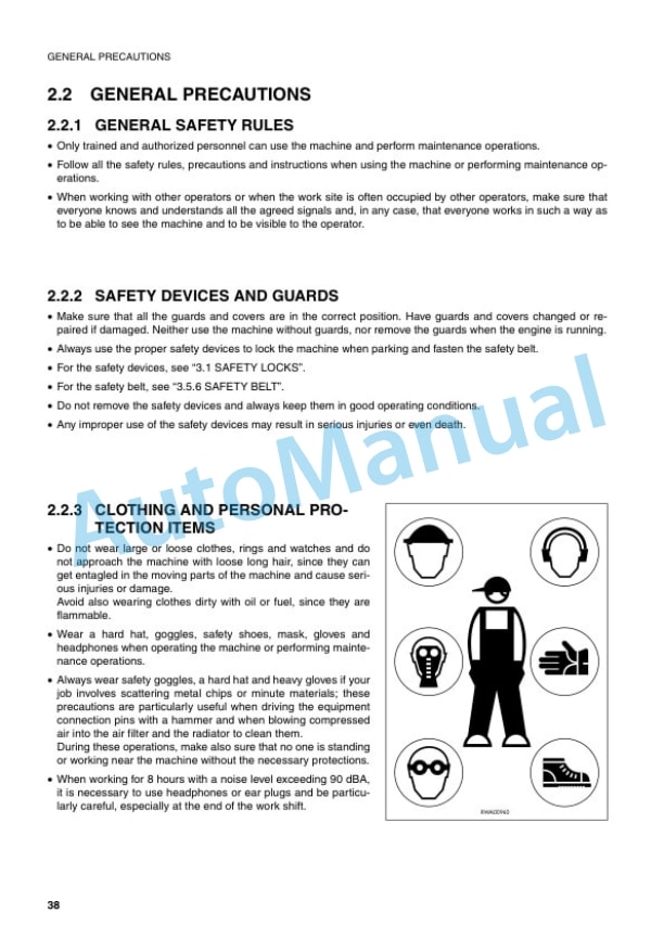 Komatsu PC35R-8, PC45R-8 Hydraulic Excavator Operation and Maintenance Manual WEAM003200 2 Komatsu PC35R-8, PC45R-8 Hydraulic Excavator Operation and Maintenance Manual WEAM003200 - Image 2