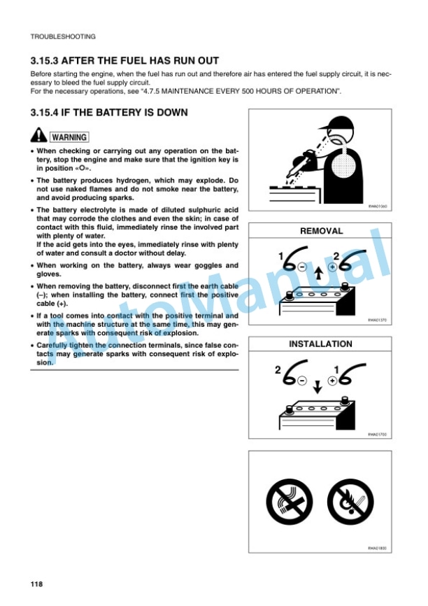 Komatsu PC35R-8, PC45R-8 Hydraulic Excavator Operation and Maintenance Manual WEAM003200 4 Komatsu PC35R-8, PC45R-8 Hydraulic Excavator Operation and Maintenance Manual WEAM003200 - Image 4