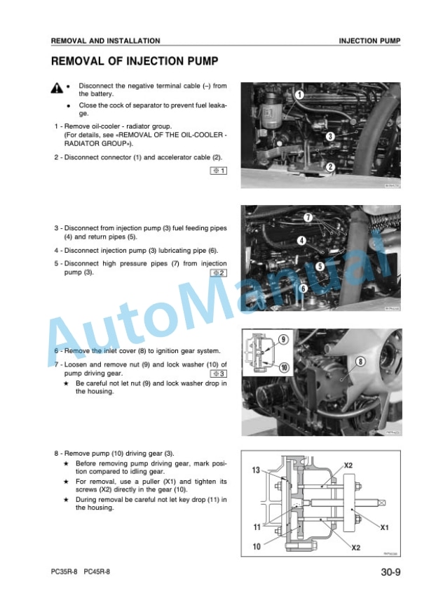 Komatsu PC35R-8, PC45R-8 Hydraulic Excavator Shop Manual WEBM003900 4 Komatsu PC35R-8, PC45R-8 Hydraulic Excavator Shop Manual WEBM003900 - Image 4
