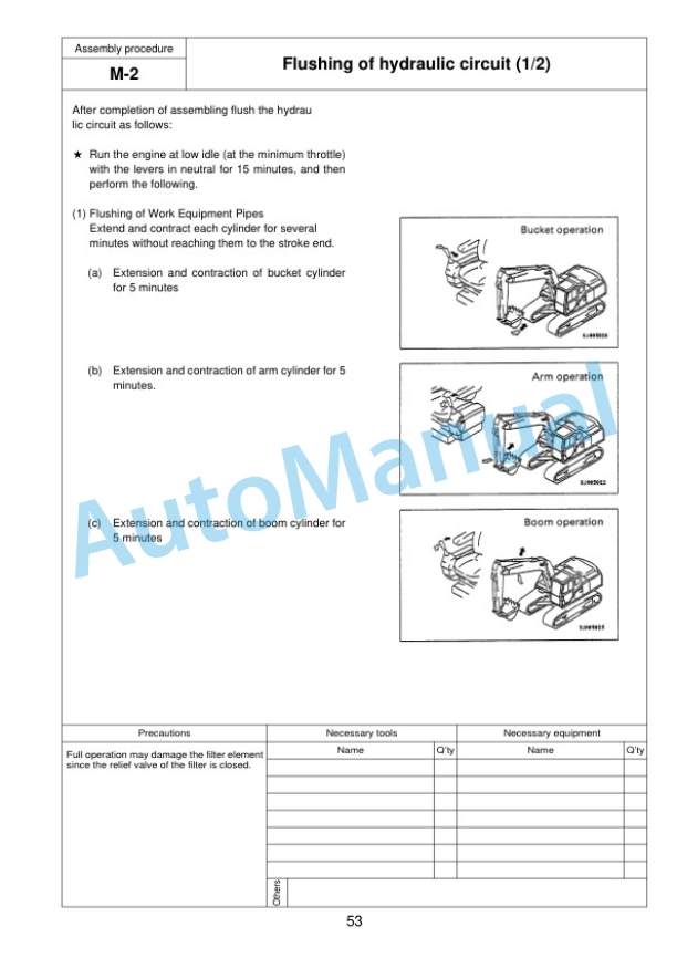 Komatsu PC360LC-10 Hydraulic Excavator Field Assembly Instruction GEN00110-03 4 Komatsu PC360LC-10 Hydraulic Excavator Field Assembly Instruction GEN00110-03 - Image 4