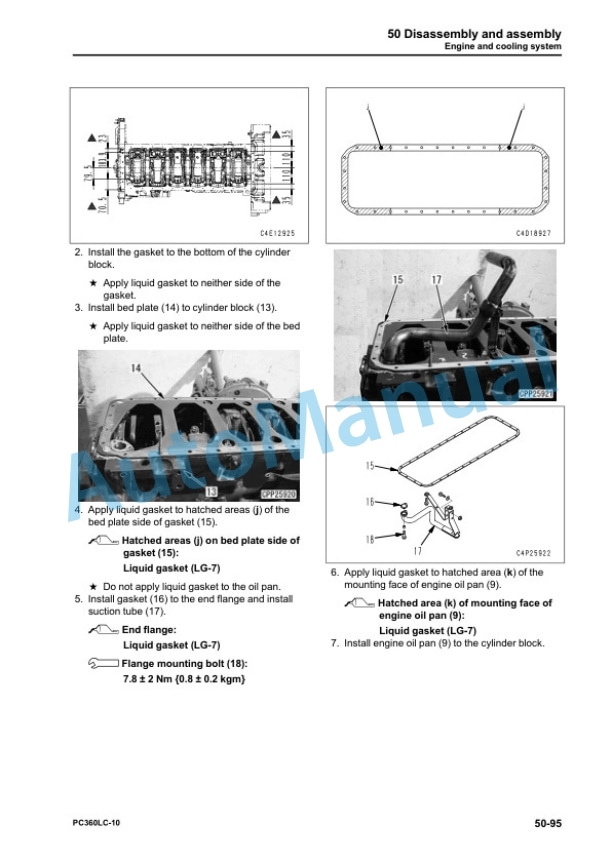 Komatsu PC360LC-10 Hydraulic Excavator Shop Manual SEN05619-05 5 Komatsu PC360LC-10 Hydraulic Excavator Shop Manual SEN05619-05 - Image 5
