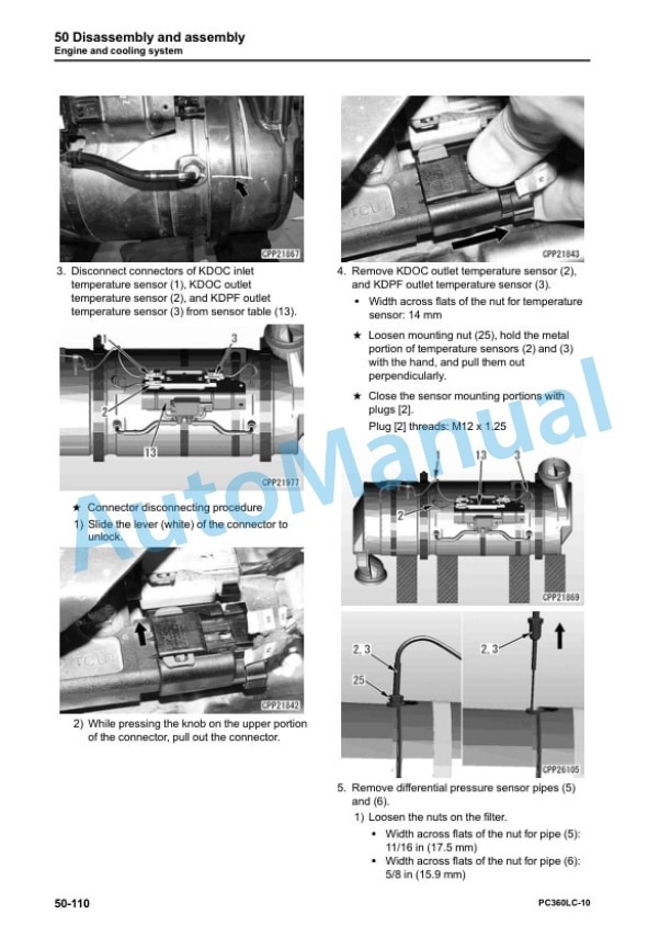 Komatsu PC360LC-10 Hydraulic Excavator Shop Manual SEN05619-09 5 Komatsu PC360LC-10 Hydraulic Excavator Shop Manual SEN05619-09 - Image 5