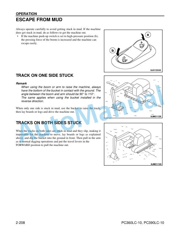 Komatsu PC360LC-10, PC390LC-10 Hydraulic Excavator Operation and Maintenance Manual CEAM025403 4 Komatsu PC360LC-10, PC390LC-10 Hydraulic Excavator Operation and Maintenance Manual CEAM025403 - Image 4