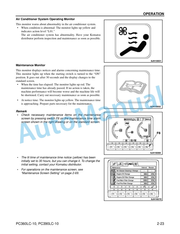 Komatsu PC360LC-10, PC390LC-10 Hydraulic Excavator Operation and Maintenance Manual CEAM025405 2 Komatsu PC360LC-10, PC390LC-10 Hydraulic Excavator Operation and Maintenance Manual CEAM025405 - Image 2