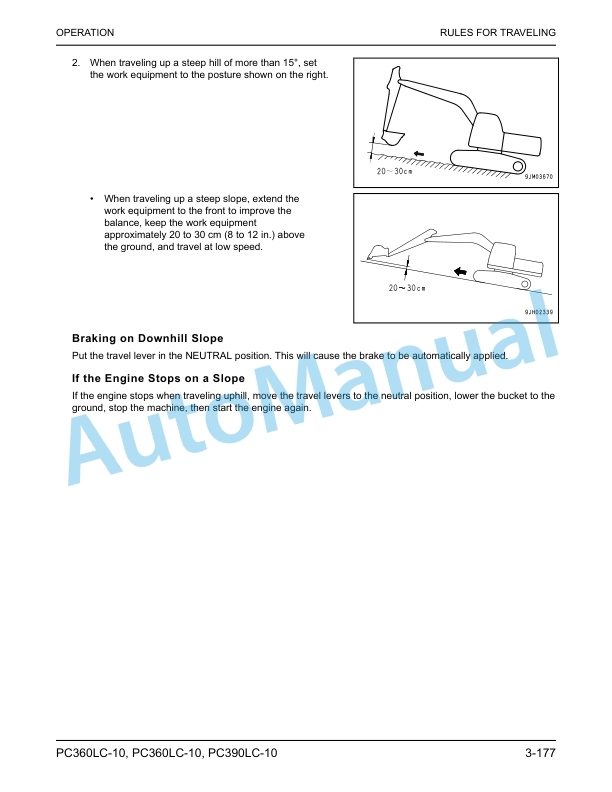 Komatsu PC360LC-10, PC390LC-10 Hydraulic Excavator Operation and Maintenance Manual CEAM025406 4 Komatsu PC360LC-10, PC390LC-10 Hydraulic Excavator Operation and Maintenance Manual CEAM025406 - Image 4