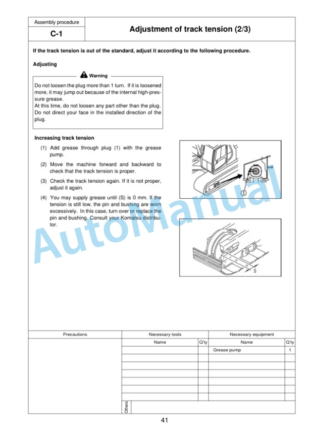 Komatsu PC360LC-11 Hydraulic Excavator Field Assembly Instruction GEN00132-06 3 Komatsu PC360LC-11 Hydraulic Excavator Field Assembly Instruction GEN00132-06 - Image 3