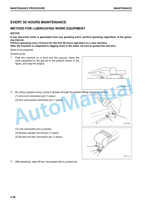 Komatsu PC360LC-11 Hydraulic Excavator Operation and Maintenance Manual TEN00879-00 5 Komatsu PC360LC-11 Hydraulic Excavator Operation and Maintenance Manual TEN00879-00 - Image 5