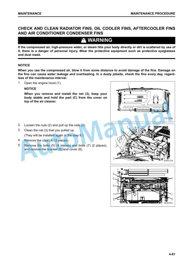 Komatsu PC360LC-11 Hydraulic Excavator Operation and Maintenance Manual TEN00910-02 5 Komatsu PC360LC-11 Hydraulic Excavator Operation and Maintenance Manual TEN00910-02 - Image 5