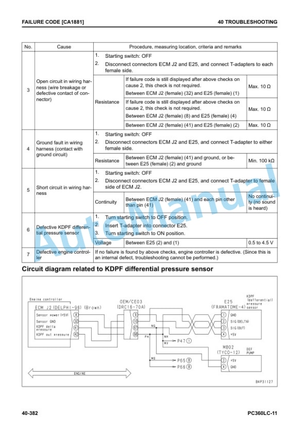 Komatsu PC360LC-11 Hydraulic Excavator Shop Manual SEN06739-06 3 Komatsu PC360LC-11 Hydraulic Excavator Shop Manual SEN06739-06 - Image 3