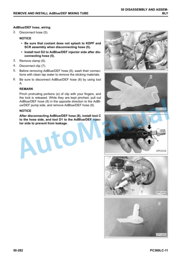 Komatsu PC360LC-11 Hydraulic Excavator Shop Manual SEN06810-06 5 Komatsu PC360LC-11 Hydraulic Excavator Shop Manual SEN06810-06 - Image 5