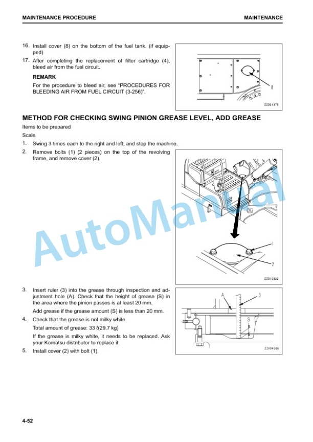 Komatsu PC360LC-11, PC360NLC-11 Hydraulic Excavator Operation and Maintenance Manual UENAM01192 5 Komatsu PC360LC-11, PC360NLC-11 Hydraulic Excavator Operation and Maintenance Manual UENAM01192 - Image 5