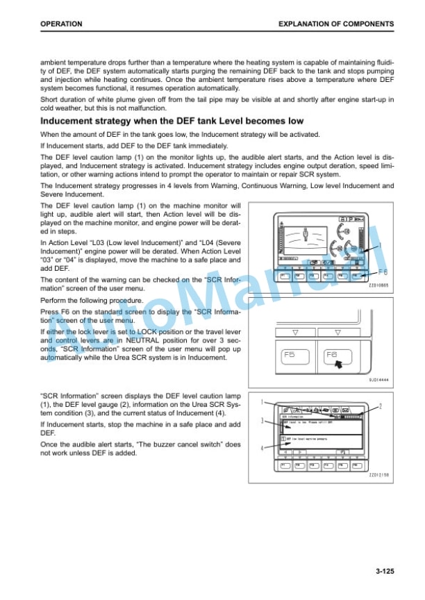 Komatsu PC360LC-11, PC360NLC-11 Hydraulic Excavator Operation and Maintenance Manual UENAM01193 3 Komatsu PC360LC-11, PC360NLC-11 Hydraulic Excavator Operation and Maintenance Manual UENAM01193 - Image 3