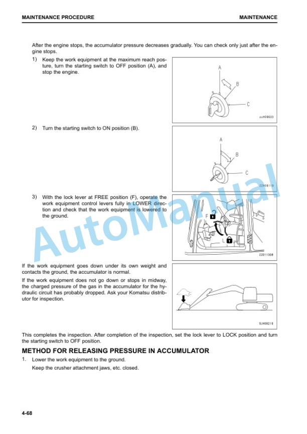 Komatsu PC360LC-11, PC360NLC-11 Hydraulic Excavator Operation and Maintenance Manual UENAM01194 5 Komatsu PC360LC-11, PC360NLC-11 Hydraulic Excavator Operation and Maintenance Manual UENAM01194 - Image 5