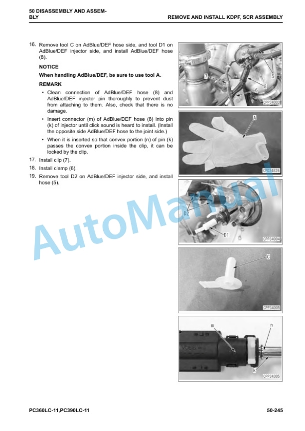 Komatsu PC360LC-11, PC390LC-11 Hydraulic Excavator Shop Manual CEBM029105 5 Komatsu PC360LC-11, PC390LC-11 Hydraulic Excavator Shop Manual CEBM029105 - Image 5