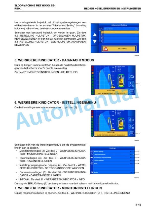 Komatsu PC360LC-11E0 Demolition, PC360NLC-11E0 Demolition, PC390HRD-11E0 Demolition Hydraulic Excavator Operation and Maintenance Manual UNLAM01620 5 Komatsu PC360LC-11E0 Demolition, PC360NLC-11E0 Demolition, PC390HRD-11E0 Demolition Hydraulic Excavator Operation and Maintenance Manual UNLAM01620 - Image 5