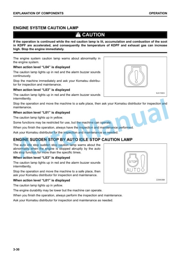 Komatsu PC360LC-11E0 Hydraulic Excavator Operation and Maintenance Manual PEN01838-00 2 Komatsu PC360LC-11E0 Hydraulic Excavator Operation and Maintenance Manual PEN01838-00 - Image 2