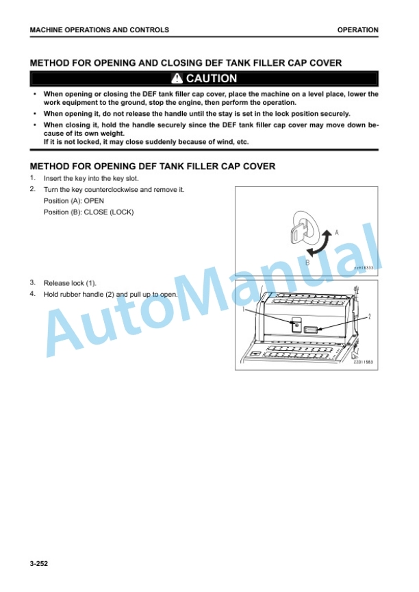 Komatsu PC360LC-11E0 Hydraulic Excavator Operation and Maintenance Manual PEN01838-00 4 Komatsu PC360LC-11E0 Hydraulic Excavator Operation and Maintenance Manual PEN01838-00 - Image 4
