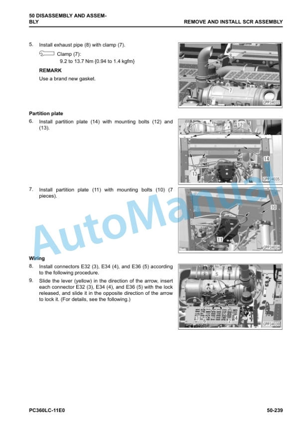 Komatsu PC360LC-11E0 Hydraulic Excavator Shop Manual SEN06956-00 5 Komatsu PC360LC-11E0 Hydraulic Excavator Shop Manual SEN06956-00 - Image 5