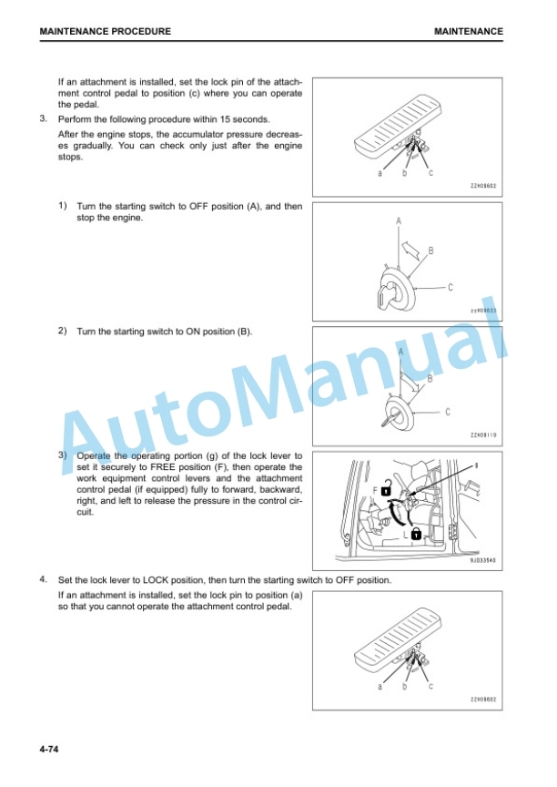 Komatsu PC360LC-11E0, PC360NLC-11E0 Hydraulic Excavator Operation and Maintenance Manual UENAM01610 5 Komatsu PC360LC-11E0, PC360NLC-11E0 Hydraulic Excavator Operation and Maintenance Manual UENAM01610 - Image 5