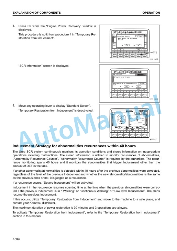 Komatsu PC360LC-11E0, PC360NLC-11E0 Hydraulic Excavator Operation and Maintenance Manual UENAM01613 3 Komatsu PC360LC-11E0, PC360NLC-11E0 Hydraulic Excavator Operation and Maintenance Manual UENAM01613 - Image 3