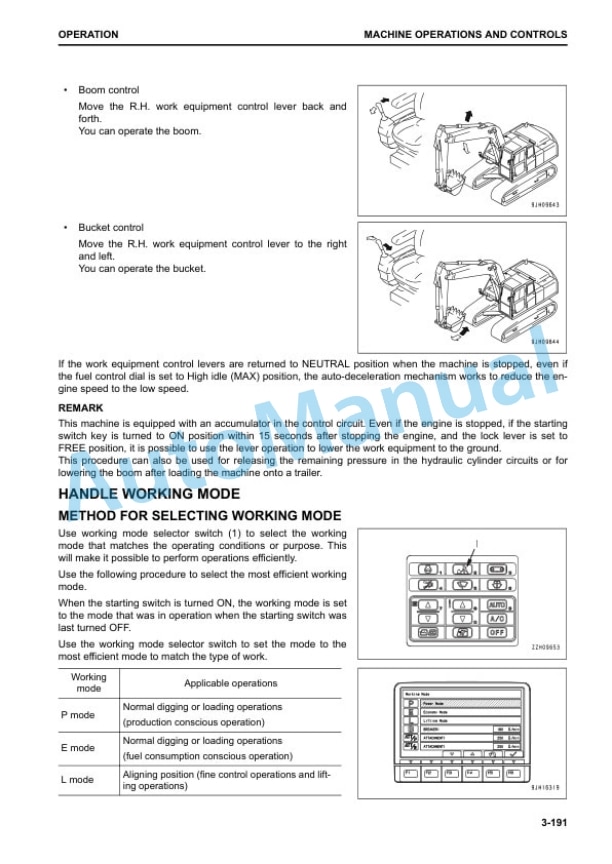 Komatsu PC360LC-11E0, PC360NLC-11E0, PC390HRD-11E0 Demolition Hydraulic Excavator Operation and Maintenance Manual UENAM01620 3 Komatsu PC360LC-11E0, PC360NLC-11E0, PC390HRD-11E0 Demolition Hydraulic Excavator Operation and Maintenance Manual UENAM01620 - Image 3