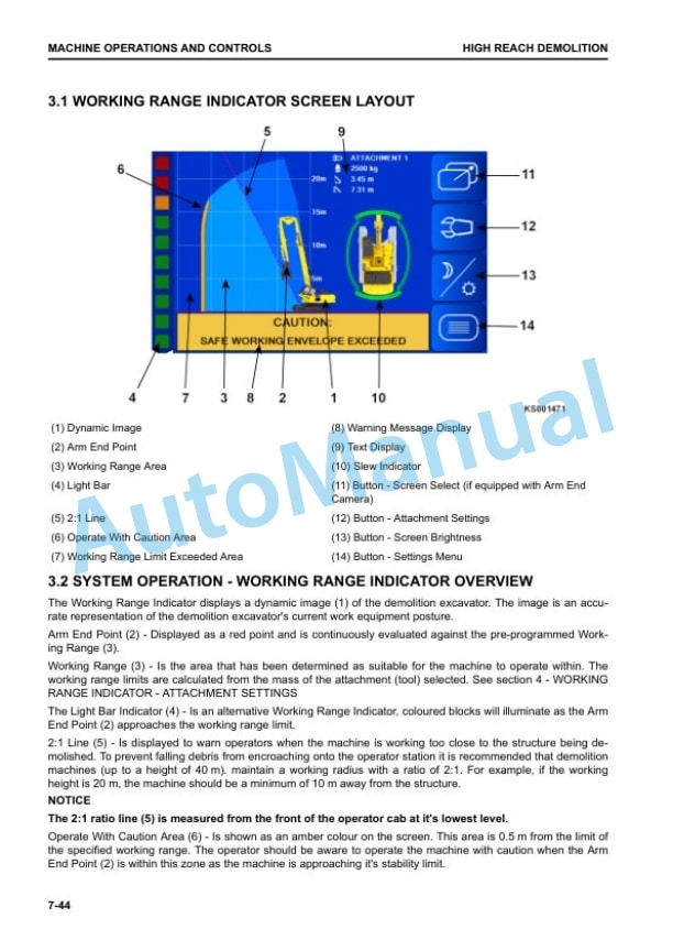 Komatsu PC360LC-11E0, PC360NLC-11E0, PC390HRD-11E0 Demolition Hydraulic Excavator Operation and Maintenance Manual UENAM01923 5 Komatsu PC360LC-11E0, PC360NLC-11E0, PC390HRD-11E0 Demolition Hydraulic Excavator Operation and Maintenance Manual UENAM01923 - Image 5