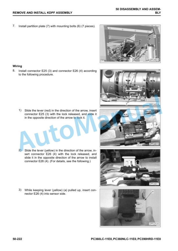 Komatsu PC360LC-11E0, PC360NLC-11E0, PC390HRD-11E0 Hydraulic Excavator Shop Manual UENBM00491 5 Komatsu PC360LC-11E0, PC360NLC-11E0, PC390HRD-11E0 Hydraulic Excavator Shop Manual UENBM00491 - Image 5