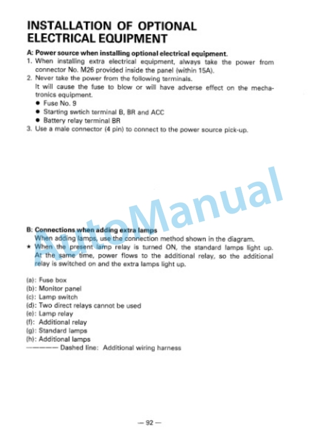 Komatsu PC360LC-5 Hydraulic Excavator Operation and Maintenance Manual SEAMU2080501 3 Komatsu PC360LC-5 Hydraulic Excavator Operation and Maintenance Manual SEAMU2080501 - Image 3