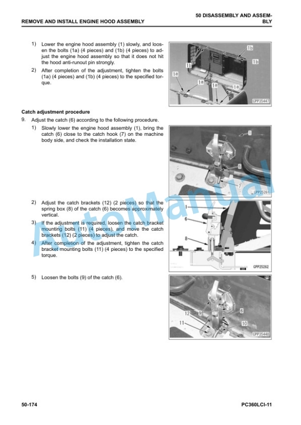 Komatsu PC360LCi-11 Hydraulic Excavator Shop Manual SEN06883-01 5 Komatsu PC360LCi-11 Hydraulic Excavator Shop Manual SEN06883-01 - Image 5