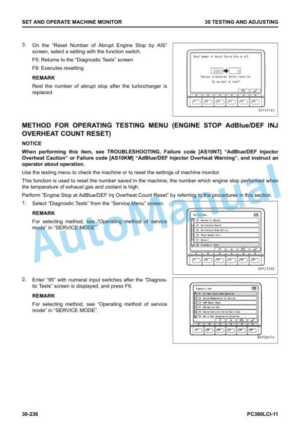 Alternative view of Komatsu PC360LCi-11 Hydraulic Excavator Shop Manual SEN06883-05