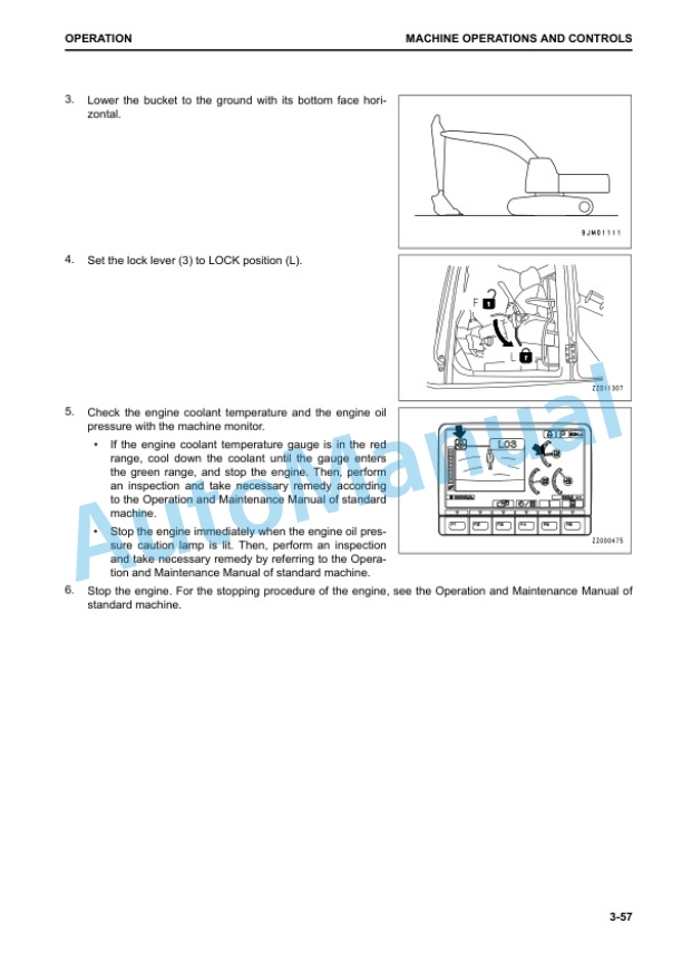 Komatsu PC360LCi-11, PC390LCi-11 Hydraulic Excavator Operation and Maintenance Manual CEAM032701 2 Komatsu PC360LCi-11, PC390LCi-11 Hydraulic Excavator Operation and Maintenance Manual CEAM032701 - Image 2