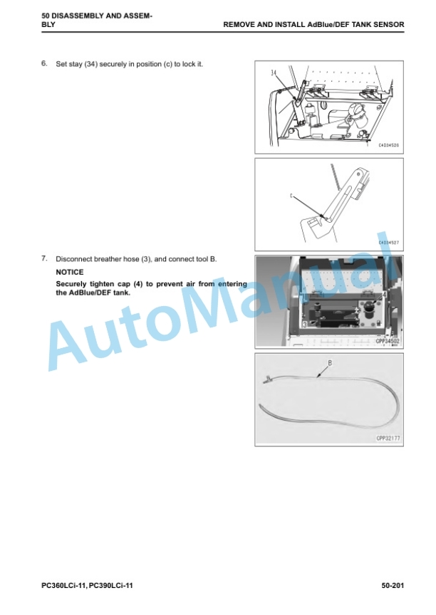 Komatsu PC360LCi-11, PC390LCi-11 Hydraulic Excavator Shop Manual CEBM031702 5 Komatsu PC360LCi-11, PC390LCi-11 Hydraulic Excavator Shop Manual CEBM031702 - Image 5