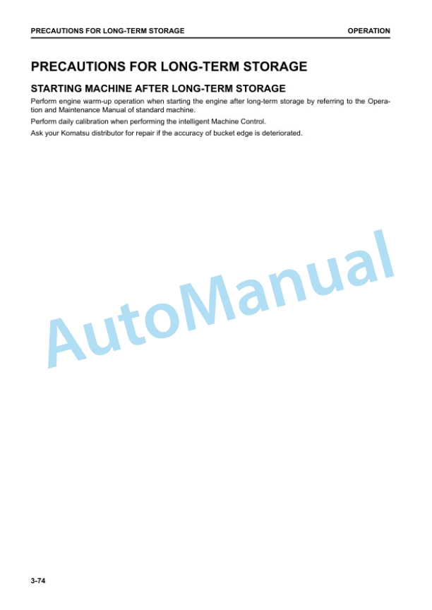 Komatsu PC360LCi-11E0, PC360NLCi-11E0 Hydraulic Excavator Operation and Maintenance Manual UENAM01701 2 Komatsu PC360LCi-11E0, PC360NLCi-11E0 Hydraulic Excavator Operation and Maintenance Manual UENAM01701 - Image 2