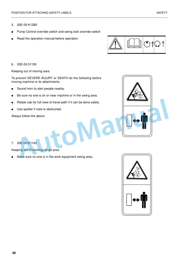 Komatsu PC380LC-6K Hydraulic Excavator Operation and Maintenance Manual EEAM008304 2 Komatsu PC380LC-6K Hydraulic Excavator Operation and Maintenance Manual EEAM008304 - Image 2