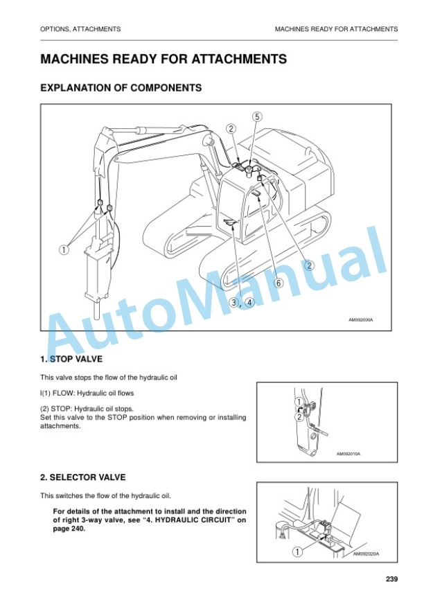 Komatsu PC380LC-6K Hydraulic Excavator Operation and Maintenance Manual EEAM008304 5 Komatsu PC380LC-6K Hydraulic Excavator Operation and Maintenance Manual EEAM008304 - Image 5