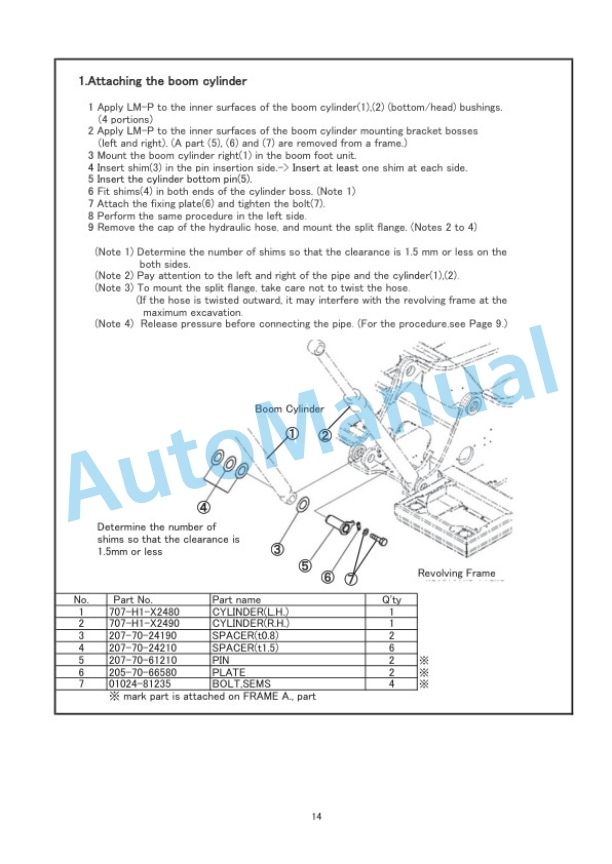 Komatsu PC390LC-8M0 Hydraulic Excavator Field Assembly Manual GEN00173-02 2 Komatsu PC390LC-8M0 Hydraulic Excavator Field Assembly Manual GEN00173-02 - Image 2