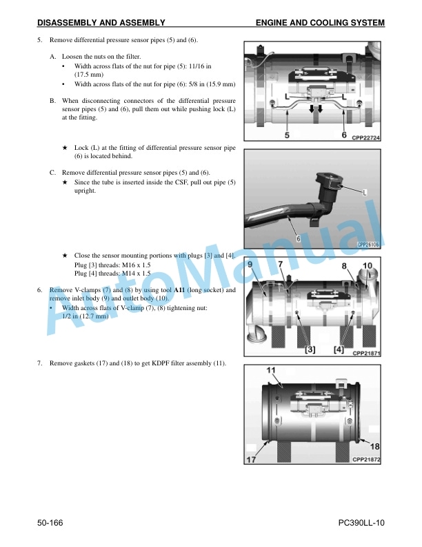 Komatsu PC390LL-10 Log Loader Shop Manual CEBM027502 5 Komatsu PC390LL-10 Log Loader Shop Manual CEBM027502 - Image 5